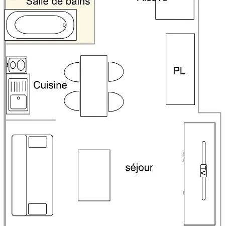 아파트 Lumineux Pour 4 Aux Saisies, Balcon Plein Sud - Fr-1-594-309